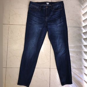 J. Crew Mid-Rise Ankle Jeans